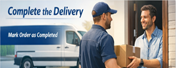 Частное лицо подтверждает завершение доставки после окончания перевозки на ExusTrans